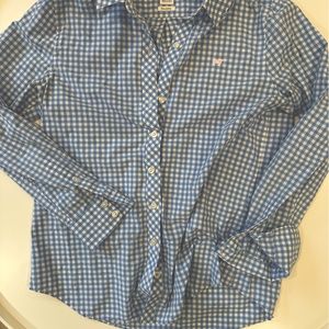 Vineyard vines women’s gingham button down shirt